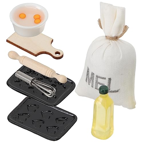 Milisten 8Stücke Teiliges Puppenhaus Küchenzubehör Backutensilien Für Modellspielzeug Für Kreative Rollenspiele Im Puppenhaus Für Küchenaccessoires Milisten 8Stücke Teiliges Puppenhaus Küchenzubehör Backutensilien Für Modellspielzeug Für Kreative Rollenspiele Im Puppenhaus Für Küchenaccessoires von Milisten