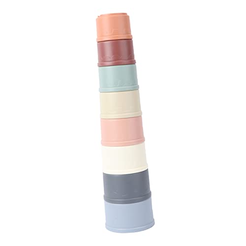 Milisten 8Stücke Teiliges Stapelspielzeug für Kreatives Badespielzeug mit Geometrischen Formen für Strand und Badewanne Fördert Farben und Koordination Milisten 8Stücke Teiliges Stapelspielzeug für Kreatives Badespielzeug mit Geometrischen Formen für Strand und Badewanne Fördert Farben und Koordination von Milisten