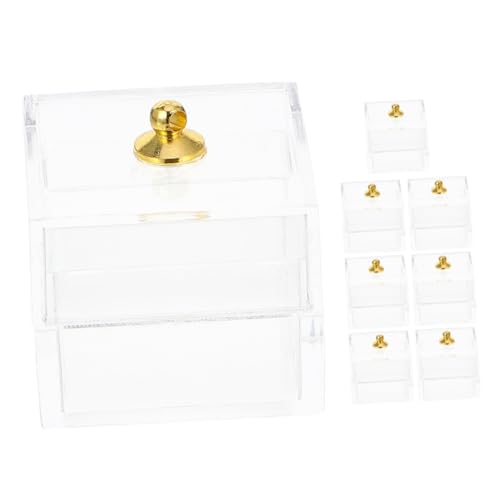 Milisten 8er-Packung Mini Simulierte Süßigkeiten -Display -Box Mikrolandschaftsdekor Miniaturmodell Foto Requisiten Selber Machen Puppenhausangebot Miniaturboxen Für Plastik Milisten 8er-Packung Mini Simulierte Süßigkeiten -Display -Box Mikrolandschaftsdekor Miniaturmodell Foto Requisiten Selber Machen Puppenhausangebot Miniaturboxen Für Plastik von Milisten