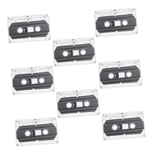 Milisten 8pcs Clear Audio -kassettenband Für Musiksprachaufnahme Leeres Band Mit Transparent Milisten 8pcs Clear Audio -kassettenband Für Musiksprachaufnahme Leeres Band Mit Transparent von Milisten