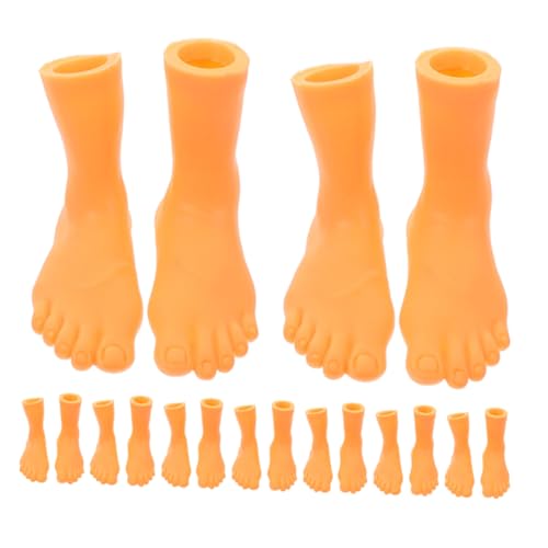 Milisten 9 Paar Zehen Finger Abdeckungen Miniatur Fuß Rechts Für Puppen Modell Lustig Links Spitzen Zehen Kreativ Süß Kleines Set Kleine Füße Kinderzimmer Halloween Milisten 9 Paar Zehen Finger Abdeckungen Miniatur Fuß Rechts Für Puppen Modell Lustig Links Spitzen Zehen Kreativ Süß Kleines Set Kleine Füße Kinderzimmer Halloween von Milisten