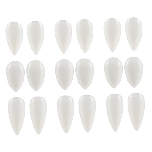Milisten 9 Paare Halloween Vampirzähne Dekorative Falsche Zähne Cosplay Kostüm Requisiten für Halloween Party und Karneval Erwachsene Milisten 9 Paare Halloween Vampirzähne Dekorative Falsche Zähne Cosplay Kostüm Requisiten für Halloween Party und Karneval Erwachsene von Milisten