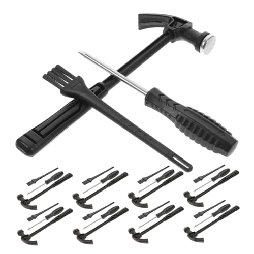 Milisten 9 Sets Archäologische Werkzeuge Zum Graben Hammer Rollenspiel Grabset Bürste Meißel Werkzeugset Grabwerkzeug Werkzeugset Grabmeißel Hammer Graben Metall Schwarz Milisten 9 Sets Archäologische Werkzeuge Zum Graben Hammer Rollenspiel Grabset Bürste Meißel Werkzeugset Grabwerkzeug Werkzeugset Grabmeißel Hammer Graben Metall Schwarz von Milisten