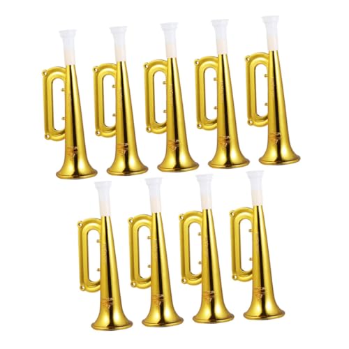 Milisten 9 Stück Großer Lautsprecherspielzeug Krachmacher für Party Trompetenkinder Krachmacher-Party Trompete Kinderspielzeug Trompete Blasrohr jubeln Trompete Plastik Golden Milisten 9 Stück Großer Lautsprecherspielzeug Krachmacher für Party Trompetenkinder Krachmacher-Party Trompete Kinderspielzeug Trompete Blasrohr jubeln Trompete Plastik Golden von Milisten