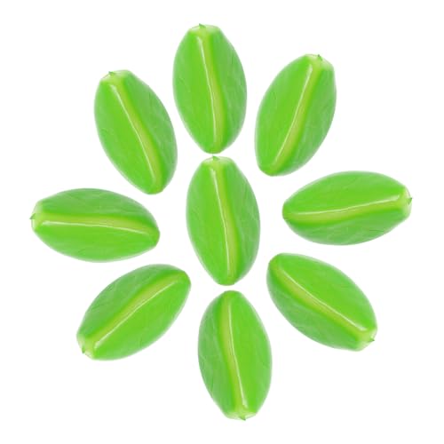 Milisten 9 Stück Grünes Knoblauchzlopfenmodell Knoblauchflocken Prop lebensechter Knoblauch Modell Knoblauchzehen Simulation Knoblauchflocken-Ornament Küchendekor PVC Green Milisten 9 Stück Grünes Knoblauchzlopfenmodell Knoblauchflocken Prop lebensechter Knoblauch Modell Knoblauchzehen Simulation Knoblauchflocken-Ornament Küchendekor PVC Green von Milisten