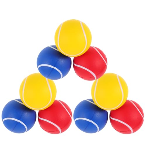 Milisten 9 Stück Hüpfbälle für Sportbälle Sportspielzeug weiche Tennisbälle Sportbälle Tennisbälle für Anfänger Kinderball Tennis-Trainingsbälle Pu Milisten 9 Stück Hüpfbälle für Sportbälle Sportspielzeug weiche Tennisbälle Sportbälle Tennisbälle für Anfänger Kinderball Tennis-Trainingsbälle Pu von Milisten