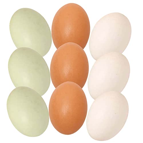 Milisten 9 Stück Simulations-Ei- Form Etiketten Unfertige Kunsteier Eier Basteln Eierdekor DIY -handgemalte Eier Faux Eier Dekoration Künstliche Holzeier Unbemalte Holzeier Hölzern Milisten 9 Stück Simulations-Ei- Form Etiketten Unfertige Kunsteier Eier Basteln Eierdekor DIY -handgemalte Eier Faux Eier Dekoration Künstliche Holzeier Unbemalte Holzeier Hölzern von Milisten