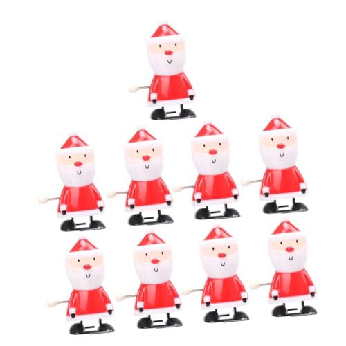 Milisten 9 Stück Teiliges Aufziehspielzeug mit Santa Rentier Lauf und Springspielzeug Kleine Mechanisches Wind Up als Weihnachtsstrumpf Füller Milisten 9 Stück Teiliges Aufziehspielzeug mit Santa Rentier Lauf und Springspielzeug Kleine Mechanisches Wind Up als Weihnachtsstrumpf Füller von Milisten
