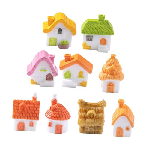 Milisten 9 Stück Teiliges Miniatur-häuser aus Widerstandsfähigem Resin Detailreiche Miniatur-strohhaus-Figuren für DIY-fee Garten Micro-Landschaft Bonsai-Dekorationen für Pflanzgefäße und Milisten 9 Stück Teiliges Miniatur-häuser aus Widerstandsfähigem Resin Detailreiche Miniatur-strohhaus-Figuren für DIY-fee Garten Micro-Landschaft Bonsai-Dekorationen für Pflanzgefäße und von Milisten