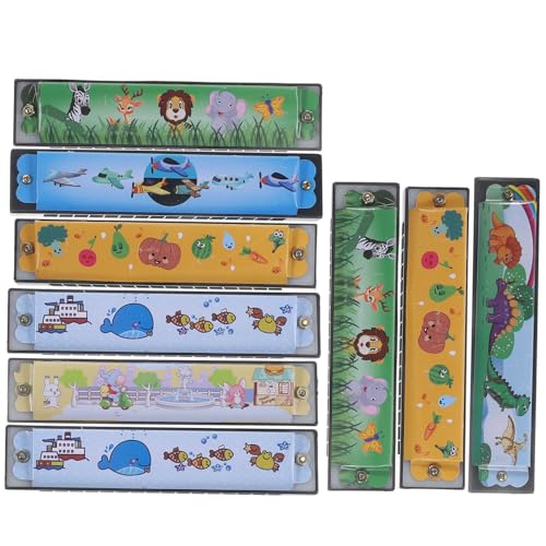 Milisten 9Stücke Kleine Mundharmonika für Tragbar für Anfänger Robustes Design Musikinstrument für Spiel und Unterricht Milisten 9Stücke Kleine Mundharmonika für Tragbar für Anfänger Robustes Design Musikinstrument für Spiel und Unterricht von Milisten