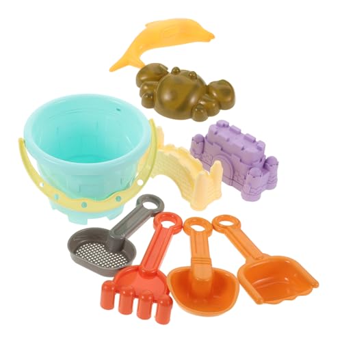 Milisten 9Stücke Teiliges Sandspielzeug Für Sandburgen Mit Eimer Wasserkanne Und Formen Für Strand Garten Und Outdoor Spaß Durch Abgerundete Kanten Milisten 9Stücke Teiliges Sandspielzeug Für Sandburgen Mit Eimer Wasserkanne Und Formen Für Strand Garten Und Outdoor Spaß Durch Abgerundete Kanten von Milisten