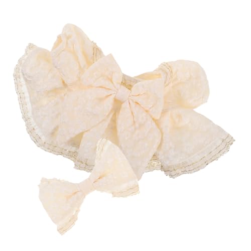 Milisten Abendkleid Puppenzubehör Puppenkleid Kleidung für Babypuppenjungen Babykleidung für Puppen Kleid für Puppe Zubehör für Babypuppen Puppensachen Stoff Beige von Milisten