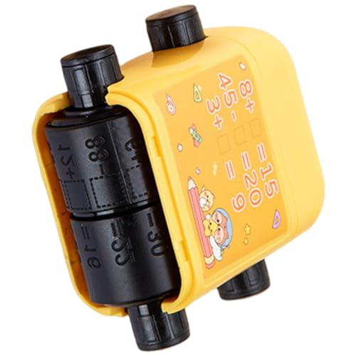 Milisten Abnutzungsresistenter Mathe stempelroller für Schüler mit Addition und Subtraktion Niedliches Design Inklusive Tintenflasche als Übungszubehör Milisten Abnutzungsresistenter Mathe stempelroller für Schüler mit Addition und Subtraktion Niedliches Design Inklusive Tintenflasche als Übungszubehör von Milisten