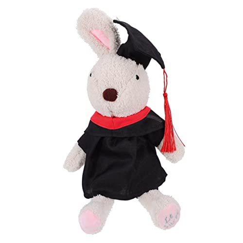 Milisten Abschluss Plüschpuppe lustiger Plüsch Abschluss-Plüschtier Grad-Plüschpuppe Abschlussfeier für Bunny kanninchen Puppe im Abschlussstil Abschlusspuppe PP Baumwolle Beige Milisten Abschluss Plüschpuppe lustiger Plüsch Abschluss-Plüschtier Grad-Plüschpuppe Abschlussfeier für Bunny kanninchen Puppe im Abschlussstil Abschlusspuppe PP Baumwolle Beige von Milisten