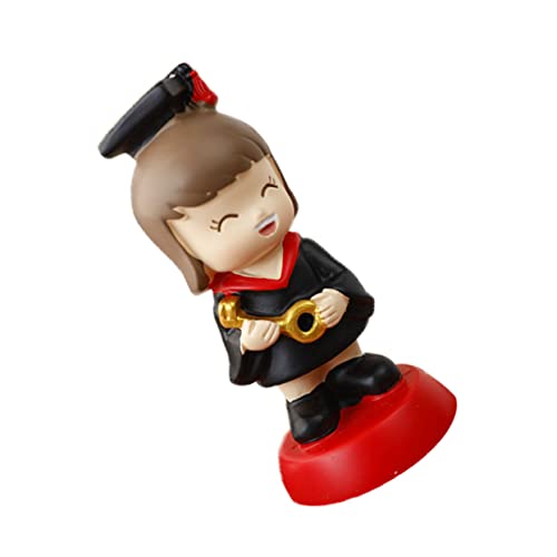 Milisten Abschlussfeier Tortenaufsatz Cartoon Figurine Doktormädchen Dekoration für Abschlusskuchen und Party Freunde und Klassenkameraden Milisten Abschlussfeier Tortenaufsatz Cartoon Figurine Doktormädchen Dekoration für Abschlusskuchen und Party Freunde und Klassenkameraden von Milisten