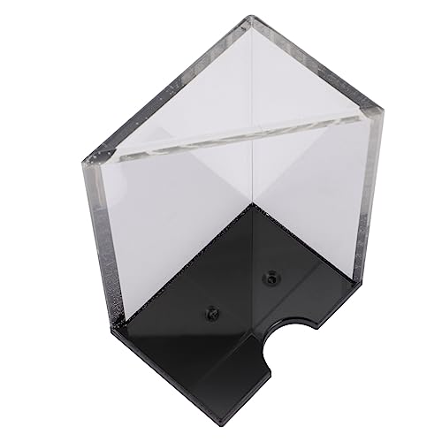 Milisten Acryl Spielkartenständer Transparente Kartenhalter für Spielkarten Hochwertiges und Langlebiges Acryl für Kartenspiele Elegante Aufbewahrungslösung für Sammler von Milisten