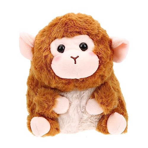 Milisten Affenpuppe Kleiner ausgestopfter Süßes Stofftier ausgestopftes Kuscheltier Plüschtiere Affenspielzeug Tieraffe PP Baumwolle Brown Milisten Affenpuppe Kleiner ausgestopfter Süßes Stofftier ausgestopftes Kuscheltier Plüschtiere Affenspielzeug Tieraffe PP Baumwolle Brown von Milisten