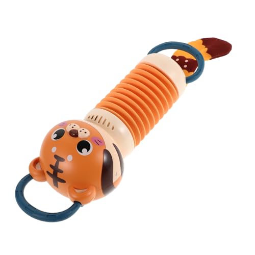 Milisten Akkordeon Tiger-akkordeonspielzeug Für Mit Gefälschten Instrumenten Lustiges Instrumentenspielzeug Kindermusik-Akkordeon Spielzeugakkordeon Plastik von Milisten