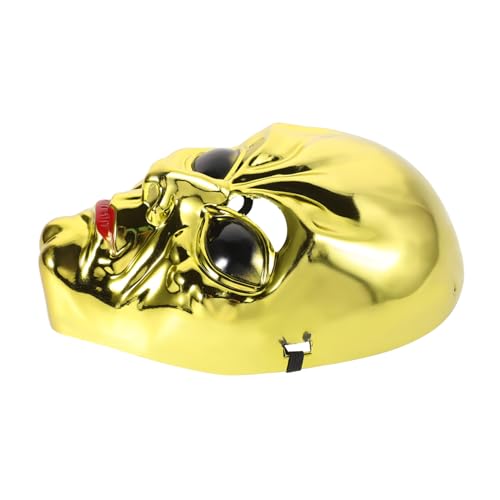 Milisten Alien-maske Alien-cosplay-requisite Cosplay-partymaske Karnevalskostüm Maske Männer Halloween Maske Halloween-gesichtsmaske Halloween-cosplay-requisiten Horrormaske Plastik Golden Milisten Alien-maske Alien-cosplay-requisite Cosplay-partymaske Karnevalskostüm Maske Männer Halloween Maske Halloween-gesichtsmaske Halloween-cosplay-requisiten Horrormaske Plastik Golden von Milisten