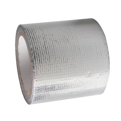 Milisten Aluminium Klebeband Rc Car Shell Tape mit Glasfaserverstärkung Hitzebeständig und Reißfest Verstärkendes Reparaturband für Modellauto Karosserie Innen Silberfarben von Milisten