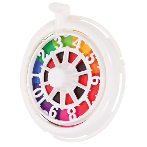 Milisten Angebot An Pokerspielen Spinnrad Rad Spielrad -Requisite Farbe Klein Erwachsene Gewinnspielrad Schicksalsrad Rotierendes Rad des Pokerspiels Plastik Weiß von Milisten