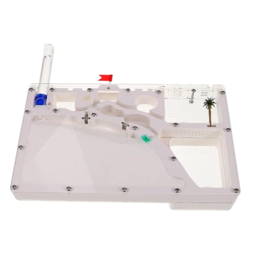Milisten Ant Nest Farm Lernset für Transparentes Insektenbeobachtungs Ameisenhabitat Tragbares Outdoor Entdeckerspielzeug zur Wissenschaftlicher Neugier und Ökologischen Lernens von Milisten