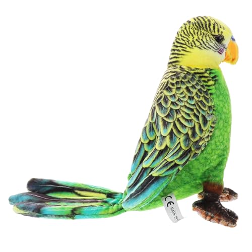 Milisten Ara-Puppe in Papageienform Papagei Stofftier süßes Papageienspielzeug papagei gartendeko Vogel Tierpuppe realistische papageienverzierungen Plüsch Green Milisten Ara-Puppe in Papageienform Papagei Stofftier süßes Papageienspielzeug papagei gartendeko Vogel Tierpuppe realistische papageienverzierungen Plüsch Green von Milisten