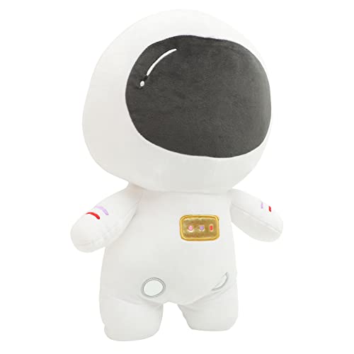 Milisten Astronautenpuppe Astronautenplüsch Weltraum Plüschtiere Platz Weltraumspielzeug Astronaut Plüschpuppe Astronaut Plüsch-Astronaut dekorative Puppe Dekokissen Weiß von Milisten