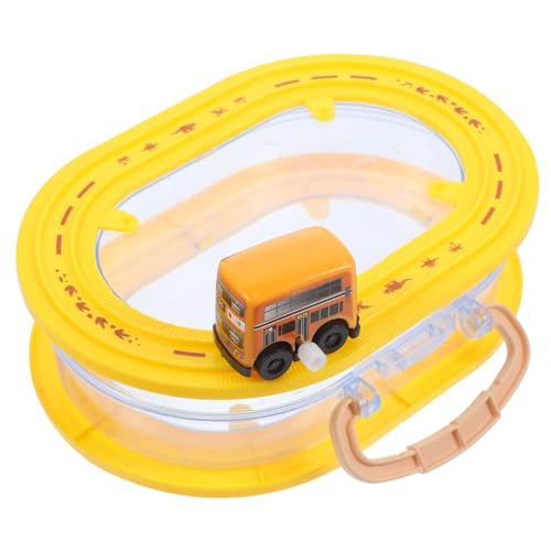 Milisten Aufbewahrungsbox für Eisenbahnwaggons Lagerung Mini-Auto- transparent aufbewahrungsboxen spielzeugbox Spielzeugauto zum Aufziehen Miniaturauto Plastik Yellow Milisten Aufbewahrungsbox für Eisenbahnwaggons Lagerung Mini-Auto- transparent aufbewahrungsboxen spielzeugbox Spielzeugauto zum Aufziehen Miniaturauto Plastik Yellow von Milisten