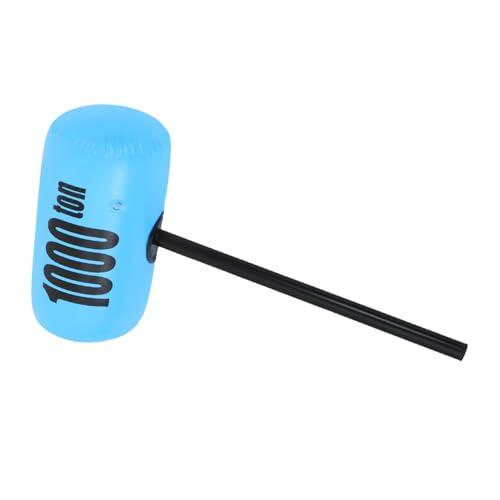 Milisten Aufblasbarer PVC Hammer für Stabiles Material Großes Cartoon Ballon Requisit Sichere Partydekoration für Drinnen und Draußen für Kindergeburtstage und Spiele Milisten Aufblasbarer PVC Hammer für Stabiles Material Großes Cartoon Ballon Requisit Sichere Partydekoration für Drinnen und Draußen für Kindergeburtstage und Spiele von Milisten