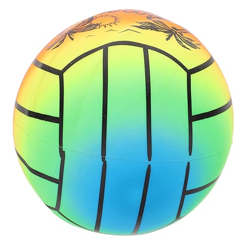 Milisten Aufblasbarer Regenbogen Volleyball Spielball für Strand Pool und Garten Buntes Wasserspielzeug für Erwachsene für Partys und Outdoor Aktivitäten Milisten Aufblasbarer Regenbogen Volleyball Spielball für Strand Pool und Garten Buntes Wasserspielzeug für Erwachsene für Partys und Outdoor Aktivitäten von Milisten