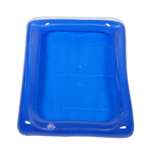 Milisten Aufblasbarer Sandkasten für Praktische Sandspielzeug Wanne für Drinnen und Draußen Einfach zu Verstauen für Kreative Sandspiele zu Hause Blau Milisten Aufblasbarer Sandkasten für Praktische Sandspielzeug Wanne für Drinnen und Draußen Einfach zu Verstauen für Kreative Sandspiele zu Hause Blau von Milisten