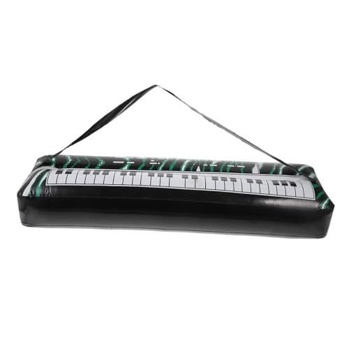Milisten Aufblasbares Elektronisches Keyboard Interaktives PVC Musikinstrument für Partys Fotokabinen und Hochzeiten als und Spielbelohnung von Milisten
