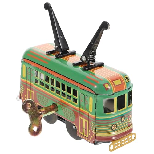 Milisten Auto Schulbus Monster Für Plüsch Mini Trolley Schulbus Grün Eisen von Milisten