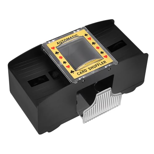 Milisten Automatische Kartenmischmaschine Elektrisches Mischgerät für Decks für Poker und Kartenspiele Handlich für Zuhause und Unterwegs Geschenkidee für Kartenspieler Milisten Automatische Kartenmischmaschine Elektrisches Mischgerät für Decks für Poker und Kartenspiele Handlich für Zuhause und Unterwegs Geschenkidee für Kartenspieler von Milisten