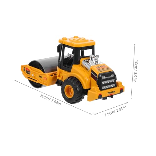 Milisten BAU Fahrzeug Modell mit Walze Bagger und Bulldozer Sichere Ungiftige Materialien Abgerundete Kanten Robustes Baumaschinen für Drinnen und Draußen Milisten BAU Fahrzeug Modell mit Walze Bagger und Bulldozer Sichere Ungiftige Materialien Abgerundete Kanten Robustes Baumaschinen für Drinnen und Draußen von Milisten