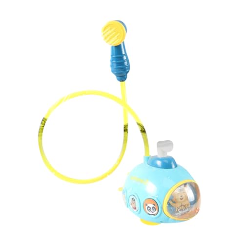 Milisten Badespielzeug Elektrischer Sprinkler Boot Modell Wassersprühgerät für Sanftes Baden Geeignet für Jungen und Mädchen Leuchtende Farben und Cartoon Design Fördert von Milisten