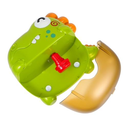 Milisten Badespielzeug für Blasengebläse -Blasenstab Badeblasenmaschine Kinderblasen Blasengenerator tragbare Seifenblasenmaschine Plastik Light Green von Milisten