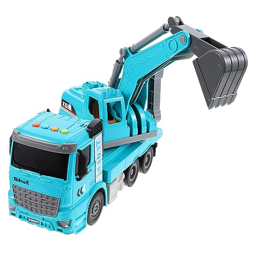 Milisten Baggermodellspielzeug technisches Spielzeugauto technisches Spielzeugfahrzeug Spielzeugbagger Verformungstechnisches Fahrzeug Autospielzeug Auto Plastik Himmelblau Milisten Baggermodellspielzeug technisches Spielzeugauto technisches Spielzeugfahrzeug Spielzeugbagger Verformungstechnisches Fahrzeug Autospielzeug Auto Plastik Himmelblau von Milisten