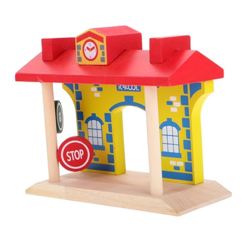 Milisten Bahngleise Holz Zugset Bausteinschienenverbinder Modellautos Miniautos für Stengel Kinderzüge Tschu-tschu-Zug für Kleinkinder Zubehör für den Zugtisch Rennstrecke Milisten Bahngleise Holz Zugset Bausteinschienenverbinder Modellautos Miniautos für Stengel Kinderzüge Tschu-tschu-Zug für Kleinkinder Zubehör für den Zugtisch Rennstrecke von Milisten