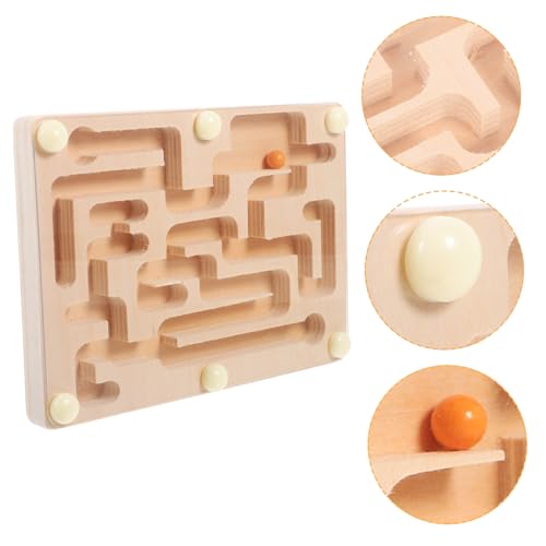 Milisten Balancierendes Holz Maze für Pädagogisches Gleichgewichtstraining mit Beweglichen Perlen für Geduld und Intelligenz Geeignet für Jungen und Mädchen Ab Jahren Milisten Balancierendes Holz Maze für Pädagogisches Gleichgewichtstraining mit Beweglichen Perlen für Geduld und Intelligenz Geeignet für Jungen und Mädchen Ab Jahren von Milisten