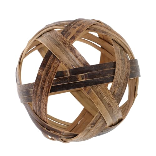 Milisten Bambus -fußballspielzeug Bambuskugeln Outdoor- Fußballspielzeug Für Kinderspielzeug Kinderball Kinderfußball Retro- Sportbälle Light Brown Milisten Bambus -fußballspielzeug Bambuskugeln Outdoor- Fußballspielzeug Für Kinderspielzeug Kinderball Kinderfußball Retro- Sportbälle Light Brown von Milisten