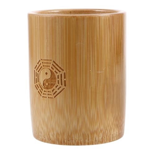 Milisten Bambusstock Chinesische Divinationswerkzeuge Pendelspiel Spiel-Requisiten Weissagungswerkzeuge Ich freue Mich auf Weissagung Weissagungsspiel Feng-Shui-Münze Light Brown von Milisten