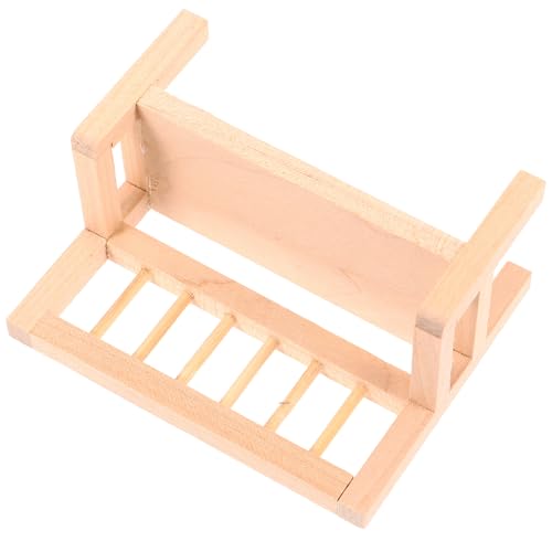 Milisten Bank aus Holz für Puppenhausmöbel Dekoratives Miniaturmöbel für Kreative Gestaltung für DIY Mini Häuser und Landschaftsdekoration Sicher und Vielseitig Milisten Bank aus Holz für Puppenhausmöbel Dekoratives Miniaturmöbel für Kreative Gestaltung für DIY Mini Häuser und Landschaftsdekoration Sicher und Vielseitig von Milisten