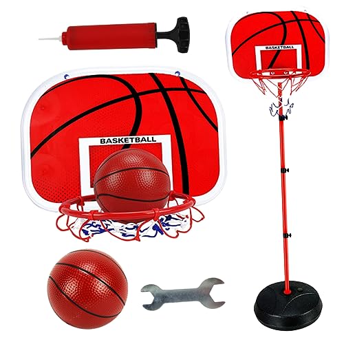 Milisten Basketball -rahmenspielzeug Basketballständer Basketballrahmen Anhebbares Basketballspielzeug Rot Milisten Basketball -rahmenspielzeug Basketballständer Basketballrahmen Anhebbares Basketballspielzeug Rot von Milisten