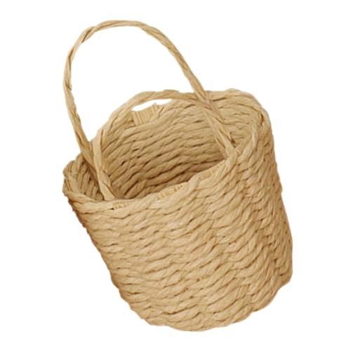 Milisten Miniatur Wicker Basket Für Puppenhaus Deko Körbchen Aus Natürlichem Ovales Design Zubehör Für Miniatur-szenen Und -projekte Milisten Miniatur Wicker Basket Für Puppenhaus Deko Körbchen Aus Natürlichem Ovales Design Zubehör Für Miniatur-szenen Und -projekte von Milisten