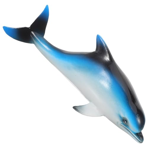 Milisten Bastel-Delfin-Statue Delfin-Ornament Auf Dem Tisch – Glas-Desktop-Delfin-Dekor Glas-Bastel-Delfin Süß von Milisten