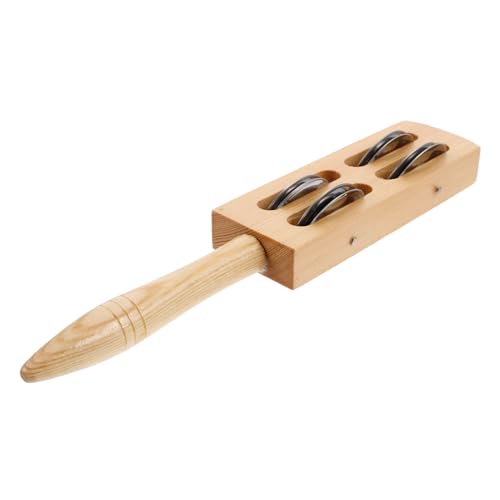 Milisten Bellboard -wischtuch Lateinamerikanisches Schlaginstrument Handglocken Jingle-Shaker-Glocken Jingle-Bell-Stick Tamburin Glocke Kleinkinderinstrumente Schlagglocken-kit Holz Khaki Milisten Bellboard -wischtuch Lateinamerikanisches Schlaginstrument Handglocken Jingle-Shaker-Glocken Jingle-Bell-Stick Tamburin Glocke Kleinkinderinstrumente Schlagglocken-kit Holz Khaki von Milisten