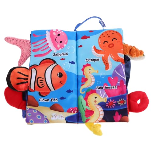 Milisten Bilderbuch zur Früherziehung Babybuch aus Stoff Knisterbuch weiche Babybücher Stoffbücher für Babys Babyweiches Buch Knisterspielzeug für Babys Polyester Milisten Bilderbuch zur Früherziehung Babybuch aus Stoff Knisterbuch weiche Babybücher Stoffbücher für Babys Babyweiches Buch Knisterspielzeug für Babys Polyester von Milisten