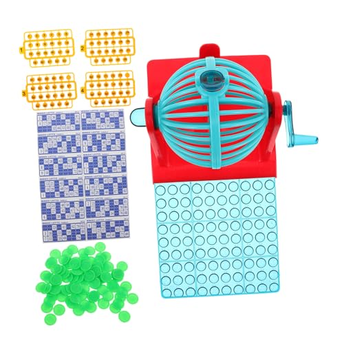 Milisten Bingo- -Maschine Tisch-Bingo-spielautomat Lustiges Tischspiel Kleine Lotteriemaschine Für Party Nummernauswahlmaschine -Ball-Maschine Desktop-Spiele Papier Milisten Bingo- -Maschine Tisch-Bingo-spielautomat Lustiges Tischspiel Kleine Lotteriemaschine Für Party Nummernauswahlmaschine -Ball-Maschine Desktop-Spiele Papier von Milisten